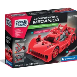 Discount Clementoni juego de Construcción Coche Carreras Rojo Le Mans Mechanics -
