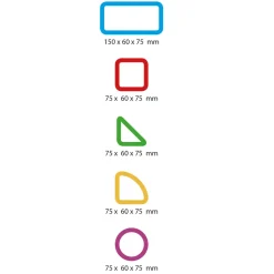 Juego de construcción Color Visión - Envase de 15 piezas