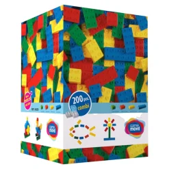 Best Game Movil Juego de construcción Combis - Caja de 200 piezas