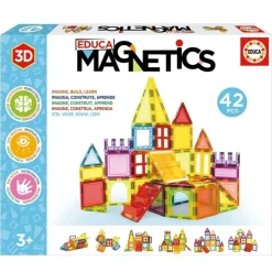 Best Educa Juego de Construcción tivo Magnetics 42 piezas