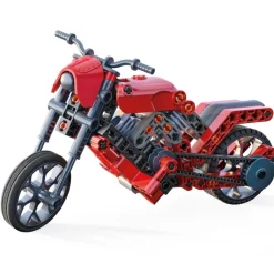 Juego de Construcción Moto Roja Roadster and Dragster Mechanics - Clementoni