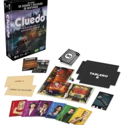 Juego de Mesa Cluedo Escape Traición en la Mansión Tudor