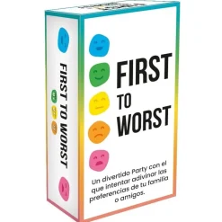 Clearance Lúdilo Juego de Mesa de Cartas First to Worst -