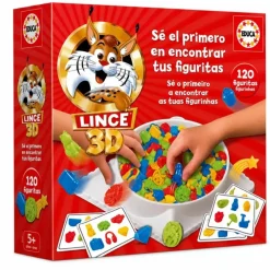 Online Educa Juego de Mesa el Lince 3D - +5A