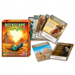 Hot Mercurio Editorial Juego de Mesa Escapa la Maldición de la Esfinge