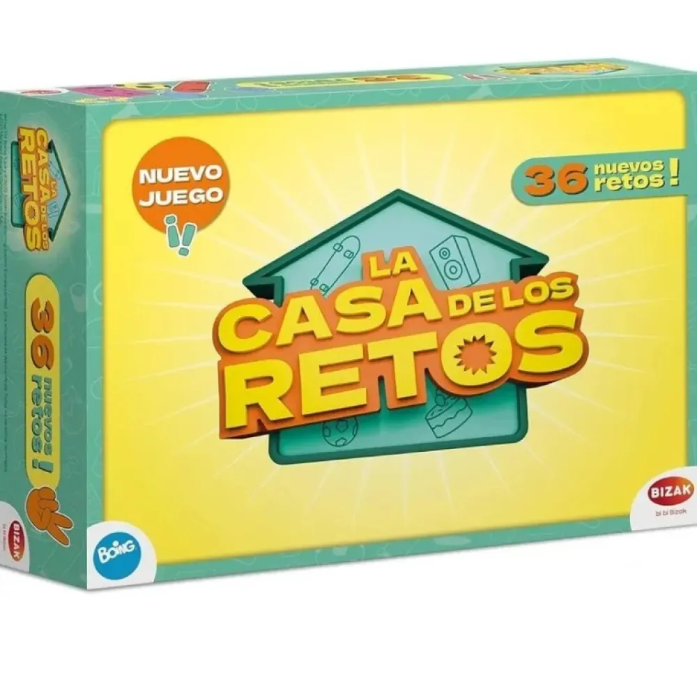 Hot Bizak Juego de Mesa La Casa de Los Retos con nuevos Juegos - +6A SP