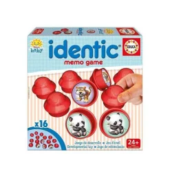 New Educa Borras Juego de Mesa Memori Infantil Baby Identic