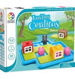 Juego de Mesa Retos Los Tres Cerditos de luxe