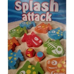 Juego de Mesa Splash Attack Pirañas