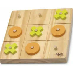 Juego de Mesa Tic Tac Toe de Madera