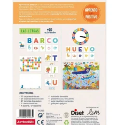 Discount Diset Juego educativo Aprende en Positivo Las Letras