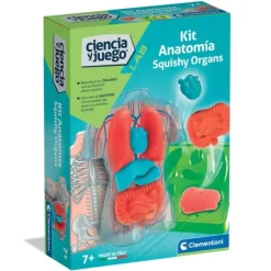 New Clementoni Juego Educativo Kit de Anatomía Squishy Infantil -