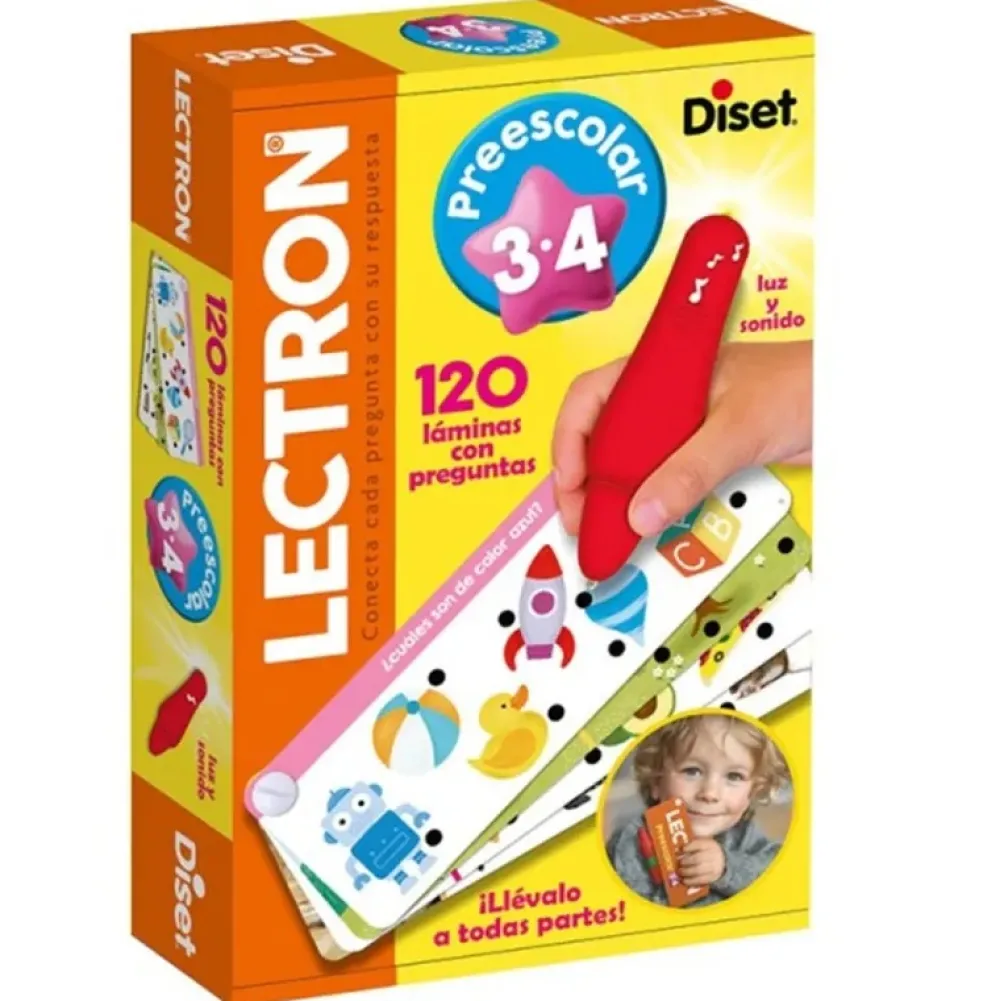 Best Diset Juego educativo Lectron portátil Preescolar 3 a 4 años - Jumbo