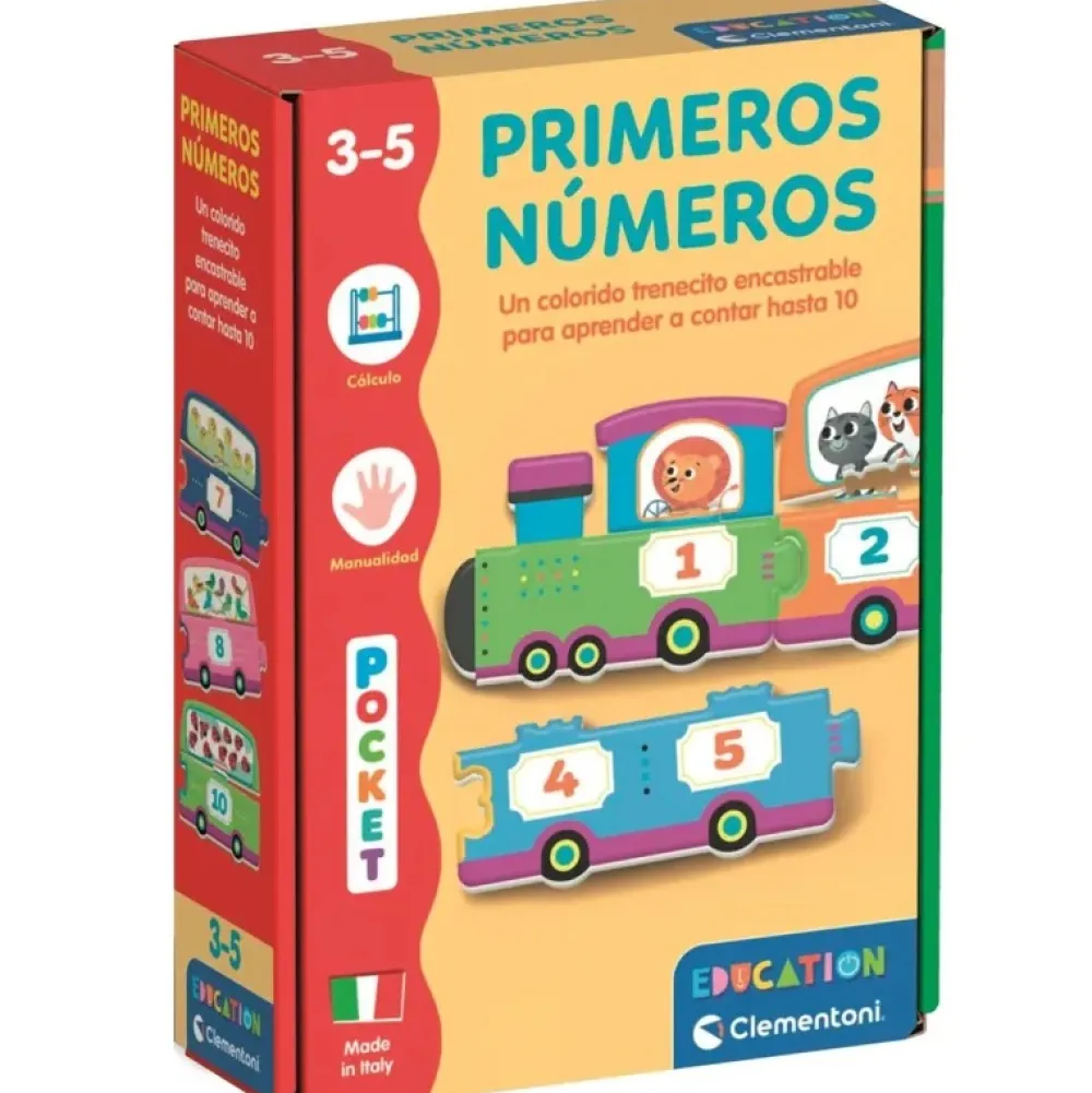 Online Clementoni Juego Educativo Los Números - +3-5A