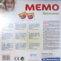 New Clementoni juego educativo Memoria Naturaleza Memori