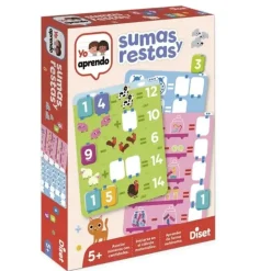 Juego educativo Yo Aprendo a Sumar y Restar - Jumbo Diset +5A
