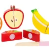 Juego frutas de madera divisibles