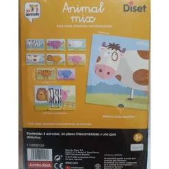 Juego infantil Educativo Aprende Animal Mix