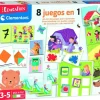 Discount Clementoni Juegos Educativos Infantil 8 en 1 Preescolar -
