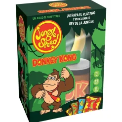 Outlet Asmodee Jungle Speed Donkey Kong. ¡Atrapa el plátano y proclámate rey de la jungla!