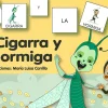 La cigarra y la hormiga. Colección pictogramas 18.