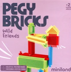 Hot Miniland Ladrillos Peggy: Amigos Salvajes (Peggy Bricks: Wild Friends)
