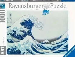 La Gran Ola de Kanagawa Hokusai. Puzzle de 1000 piezas