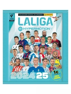 La Liga Hypermotion Segunda División Álbum + 10 sobres Panini 2024 25 2ª División