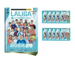 La Liga Hypermotion Segunda División Álbum + 10 sobres Panini 2024 25 2ª División
