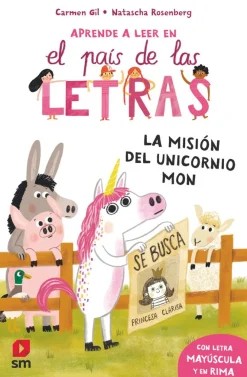 Sale Ediciones SM La misión del unicornio Mon. Aprende a leer en el país de las letras