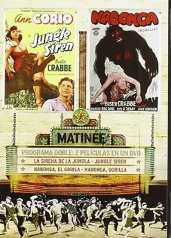Hot DVDTOTAL La Sirena de la Jungla + Nabonga, El Gorila: Colección Martinée [DVD] [dvd] [2010]