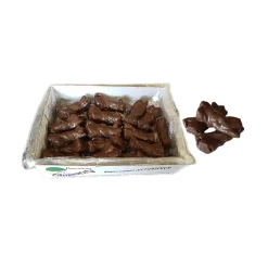 Lazos de hojaldre con chocolate - Caja 2,5 kg