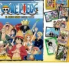 PANINI Álbum + 5 sobres One Piece 2023 El Nuevo Mundo 4 cromos y 1 carta por sobre