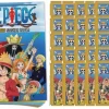 Álbum + 25 sobres One Piece 2023 El Nuevo Mundo 4 cromos y 1 carta por sobre