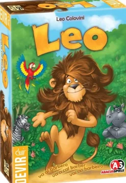 Leo va al barbero. Juego de mesa