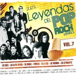 Outlet DVDTOTAL Leyendas Del Pop Rock Español Vol.7 2cd [audioCD] Vv.Aa.