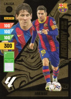 Lionel Messi Balon de oro Memory FC Barcelona cromo Adrenalyn XL 2023 2024 La liga 23/24