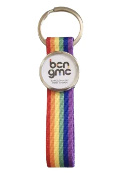 Hot BCNGMC Llavero Bandera LGTBI