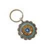 Best Creatulote Llavero diseño Mandala Flor 4,2 x 7 cm