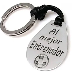 Online Llavero Plata Mejor Entrenador