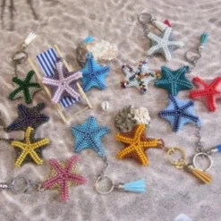 Best Che Carino Art Llaveros estrella de mar