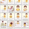 Láminas de vocabulario visual - Autonomía personal: Hábitos en la mesa