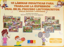 Online GEU Láminas didácticas para trabajar la Expresión Oral en el Proceso Lectoescritor. Hablar, escuchar y comprender.
