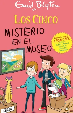 Clearance Editorial Juventud Los Cinco. Misterio en el museo.