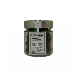 Sale El Conchito Gourmet Lote 4 - AVELLANAS GARRAPIÑADAS CON CACAO PURO 6 Tarros de Cristal x 100 gr