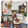 Lote 51: Cesta de Navidad en Baúl con Jamón Reserva Sánchez Alcaraz y Vinos D.O.