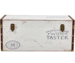 New Ibéricos a Domicilio Gourmet Lote 52: Cesta de Navidad en Baúl Exclusivo con Paleta Ibérica y Vinos D.O.