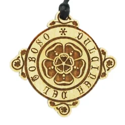 Lote de 3 collares de madera