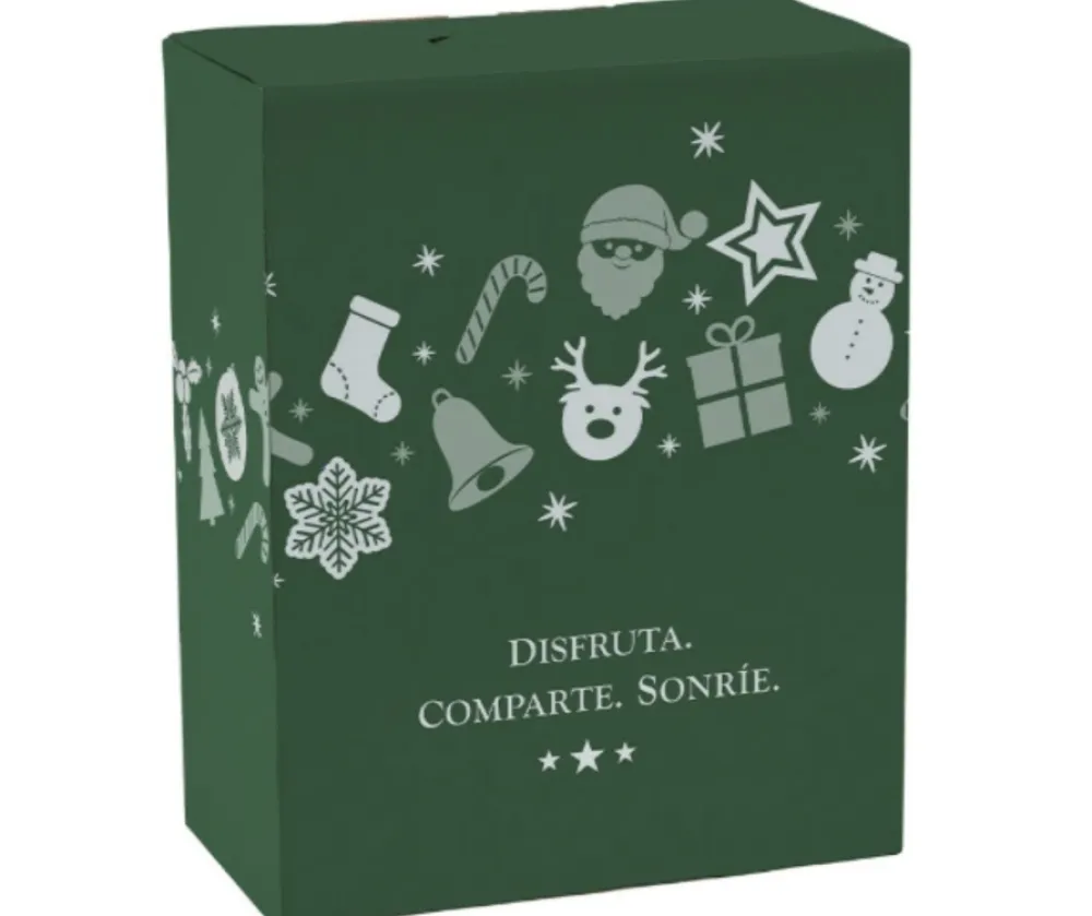 Discount Ibéricos a Domicilio Gourmet Lote de Navidad Barato Nº2 con Embutidos Ibéricos Vinos Reserva y Dulces Tradicionales