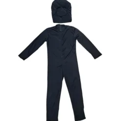 Maillot Negro con Capucha Adulto